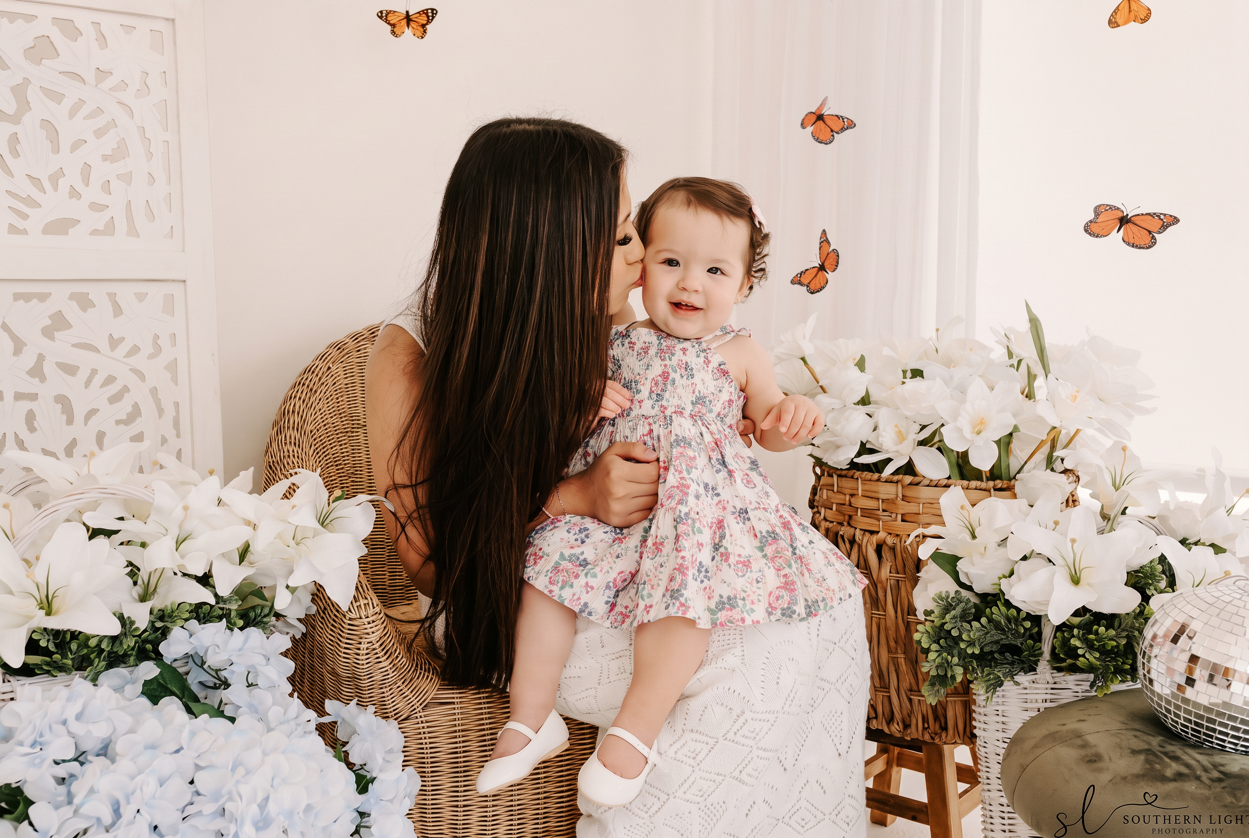 Mother and baby moment