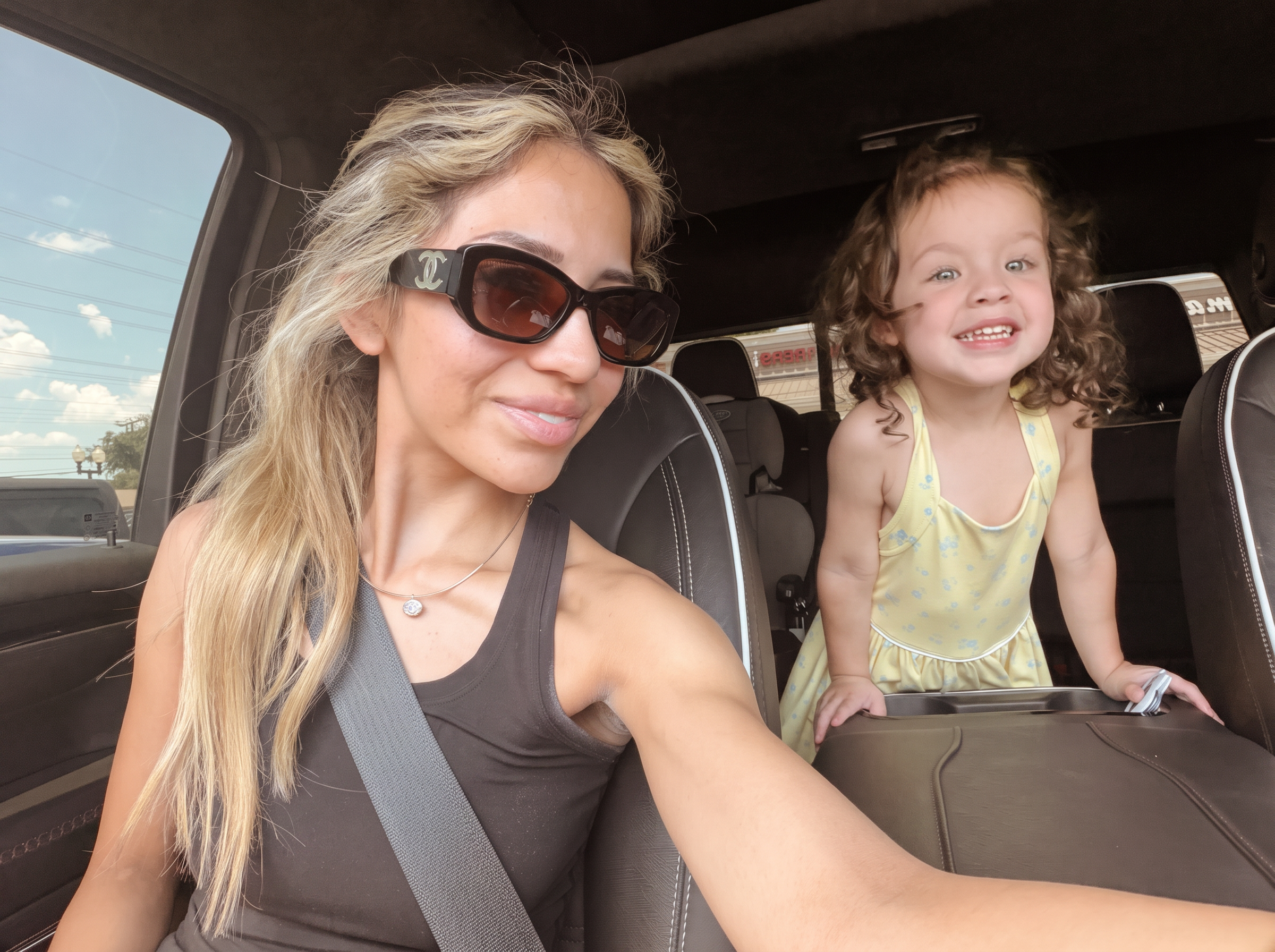 A ride with my little muse